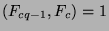 $(F_{cq-1},F_{c})=1$