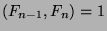 $(F_{n-1},F_n)=1$