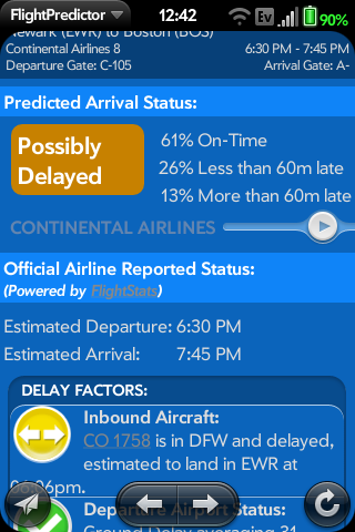 Flight information