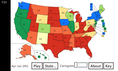 Main map