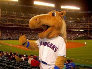 Texas Rangers mascot